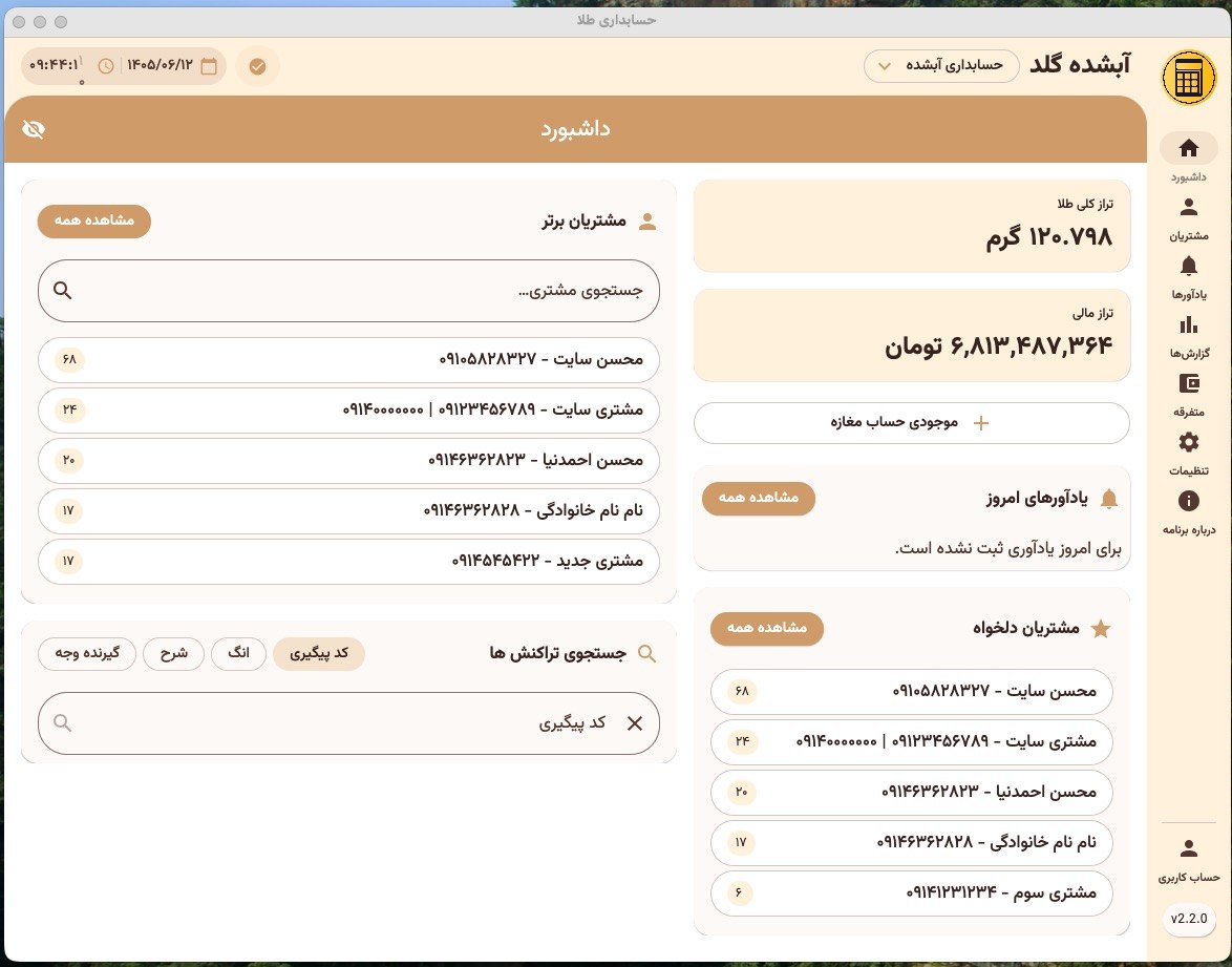 نمای واقعی نرم‌افزار ملتورا در macOS